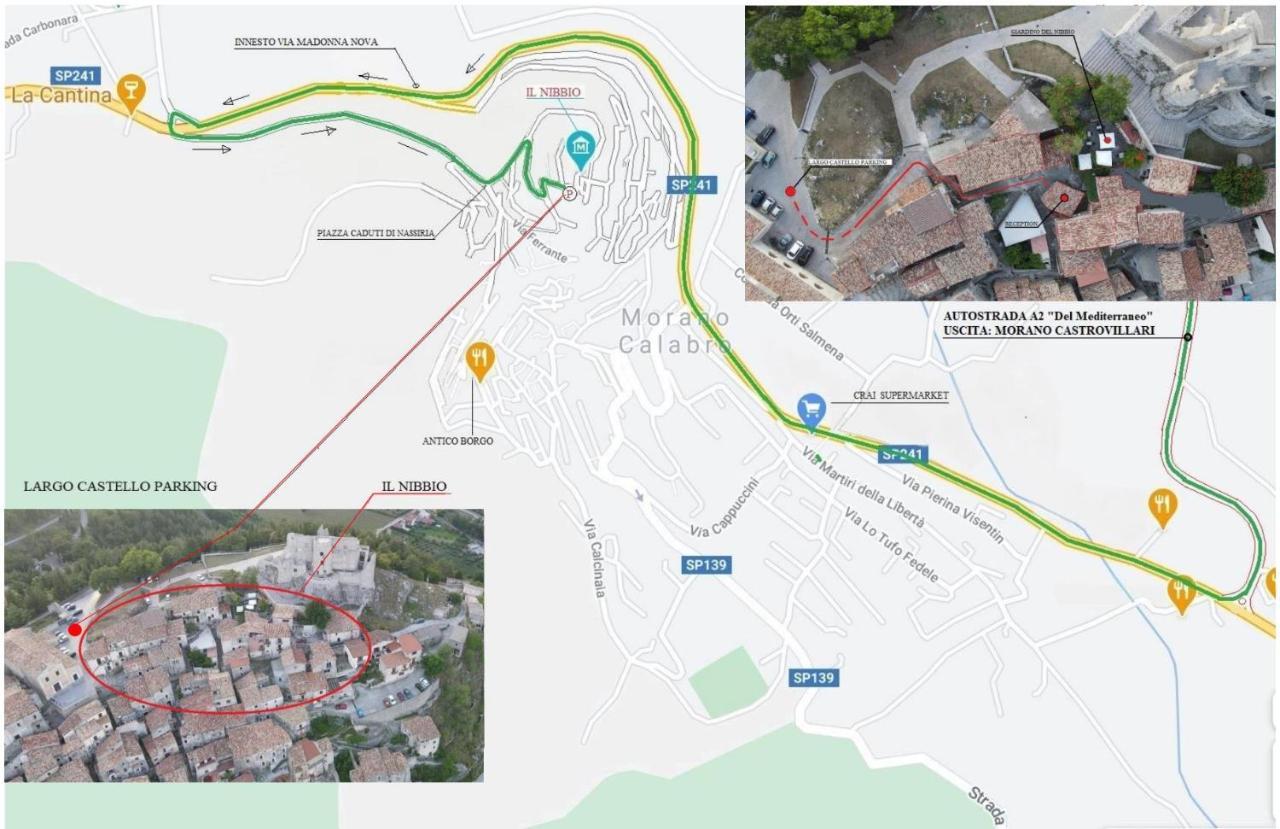 Il Nibbio - Soffitta Delle Ginestre Apartment Morano Calabro Bagian luar foto